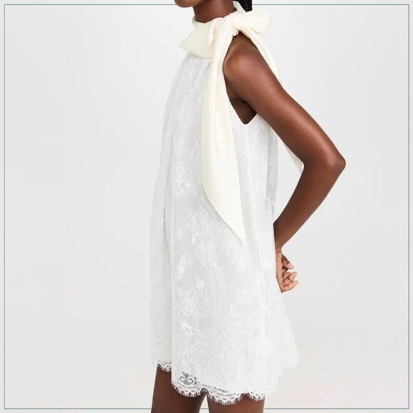 The Vampire’s Wife $2690 Mini Athena Lace and Satin Runway Dress - Picture 6 of 8